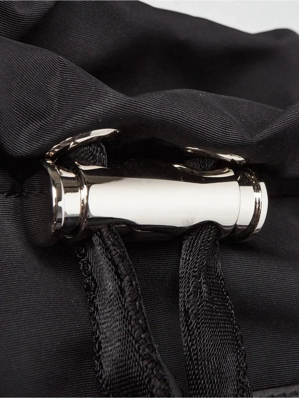 Alexander McQueen Black Graffiti Logo Drawstring Duffel